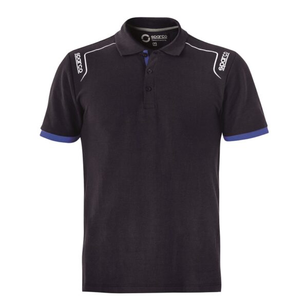 Polo Sparco PORTLAND BLACK